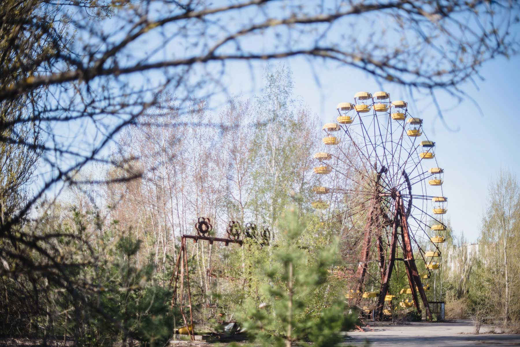 Припʼять, зона відчуження, парк атракціонів