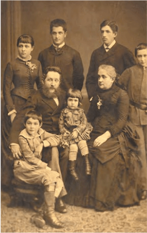 Родина Алчевських. кінець ХIХ ст.