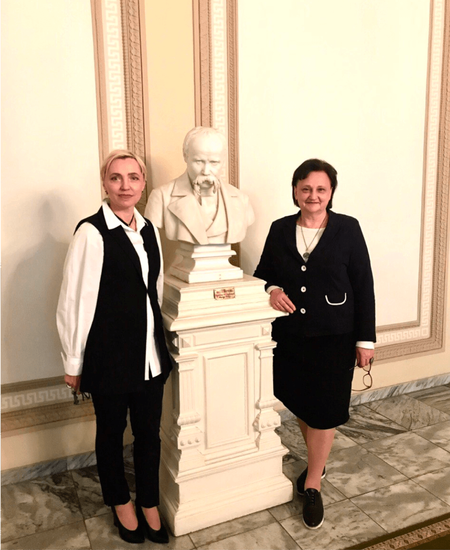 Юлія Шиленко з Людмилою Рубаненко